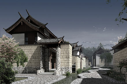 束河十八院